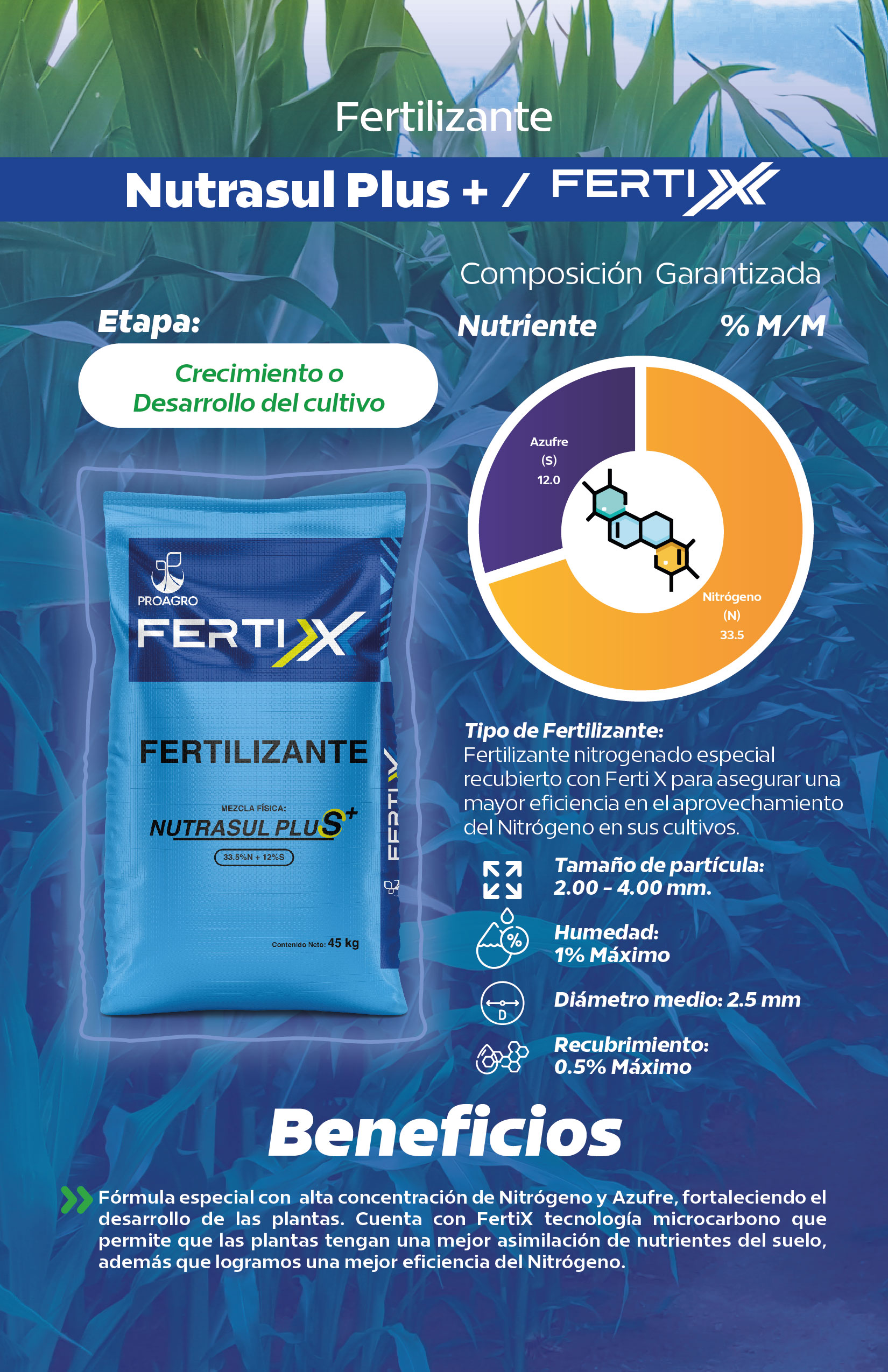 Ficha Nutrasul Plus + con FertiX